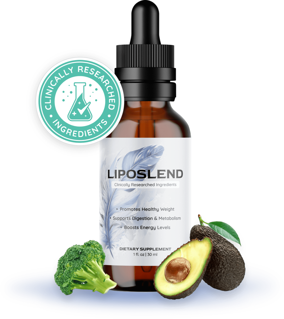 LipoSlend Supplement - Clinically Researched Ingredients